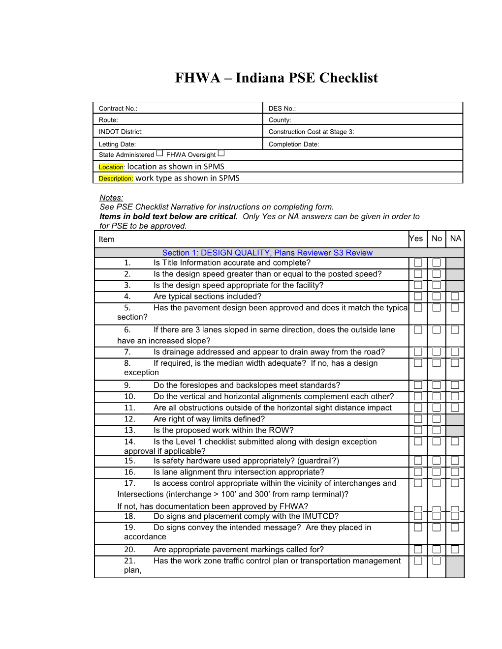 FHWA Indiana Division