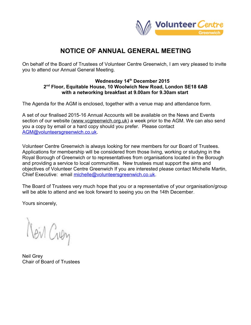 Notice of Annual General Meeting s2