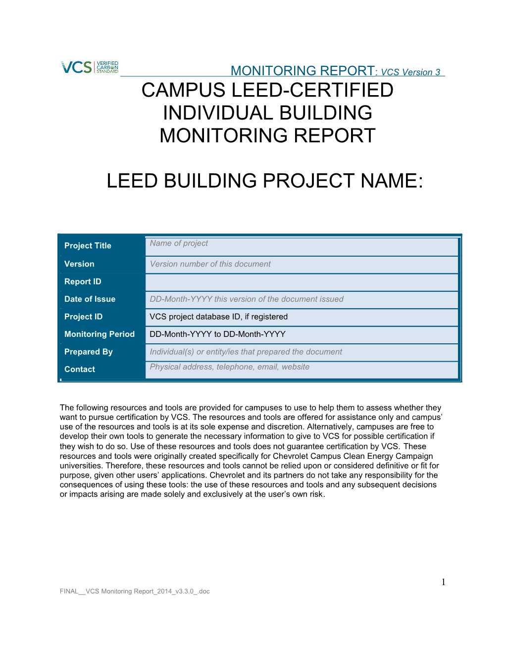 Campus Leed-Certified