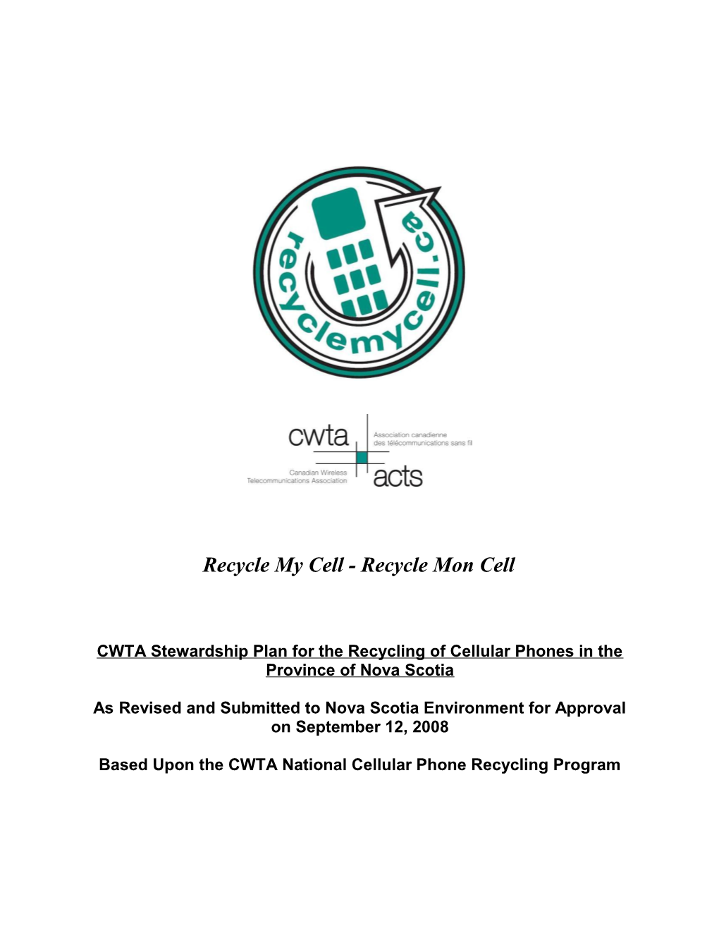 Recycle My Cell - Recycle Mon Cell
