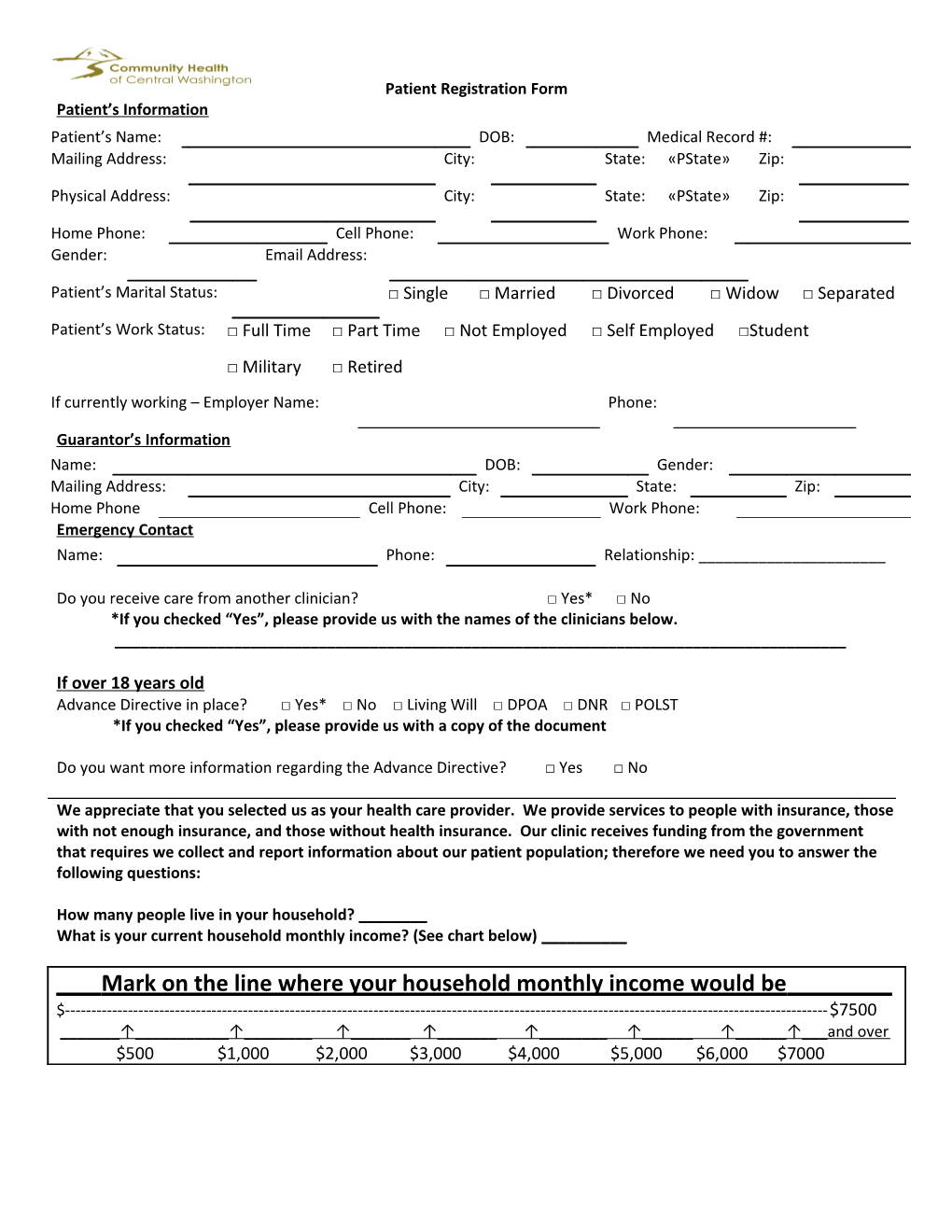 Patient Registration Form s3