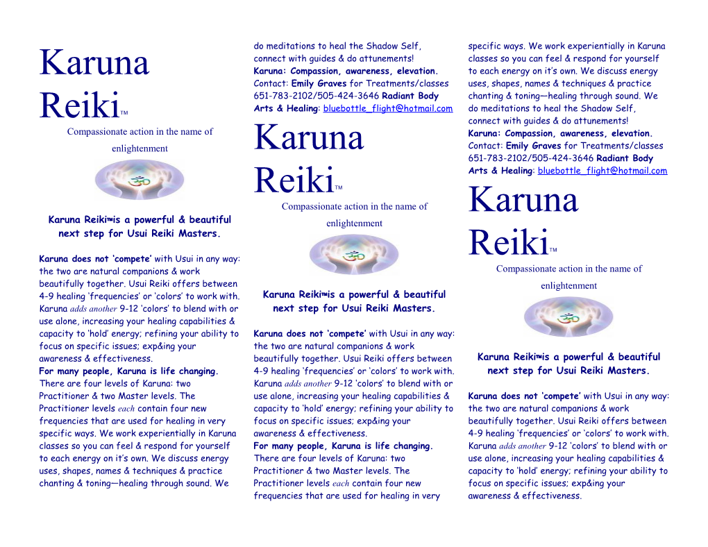 Karuna Reiki Is a Powerful & Beautiful Next Step for Usui Reiki Masters