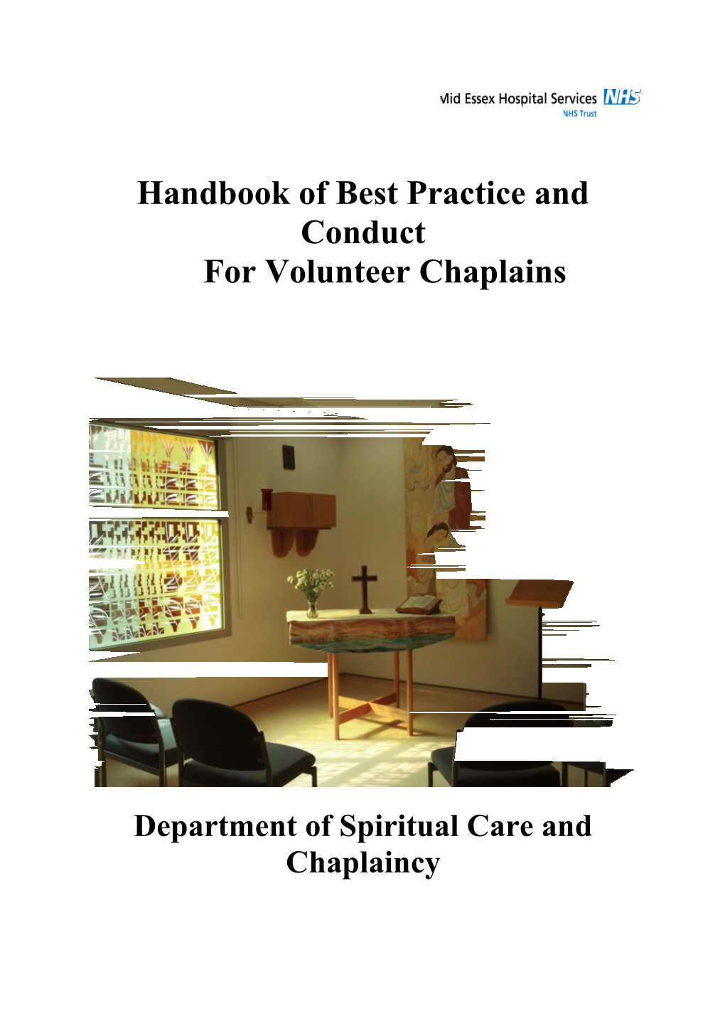 Handbook of Best Practice and Conduct