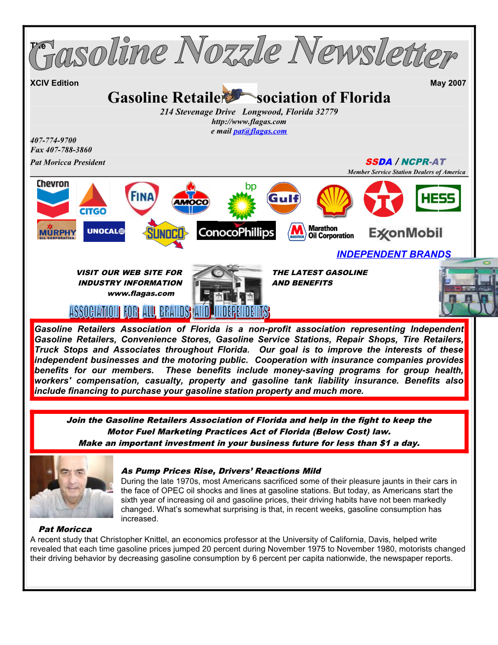 Gasoline Retailers Association of Florida s1