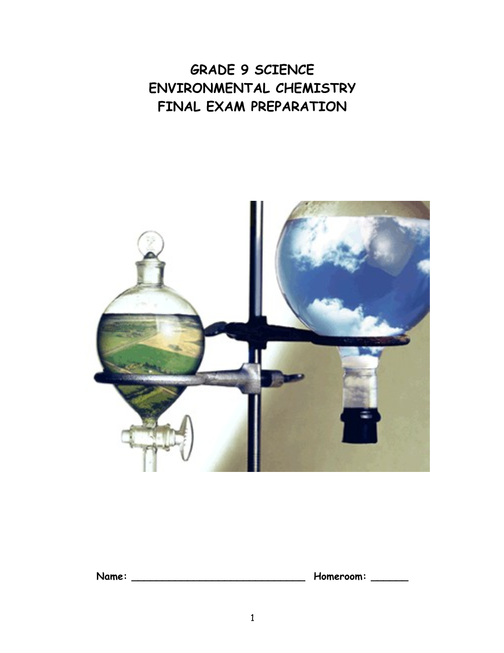 Environmental Chemistry