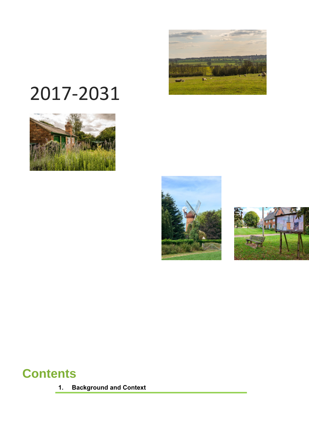 Arnesby Parish Neighbourhood Plan