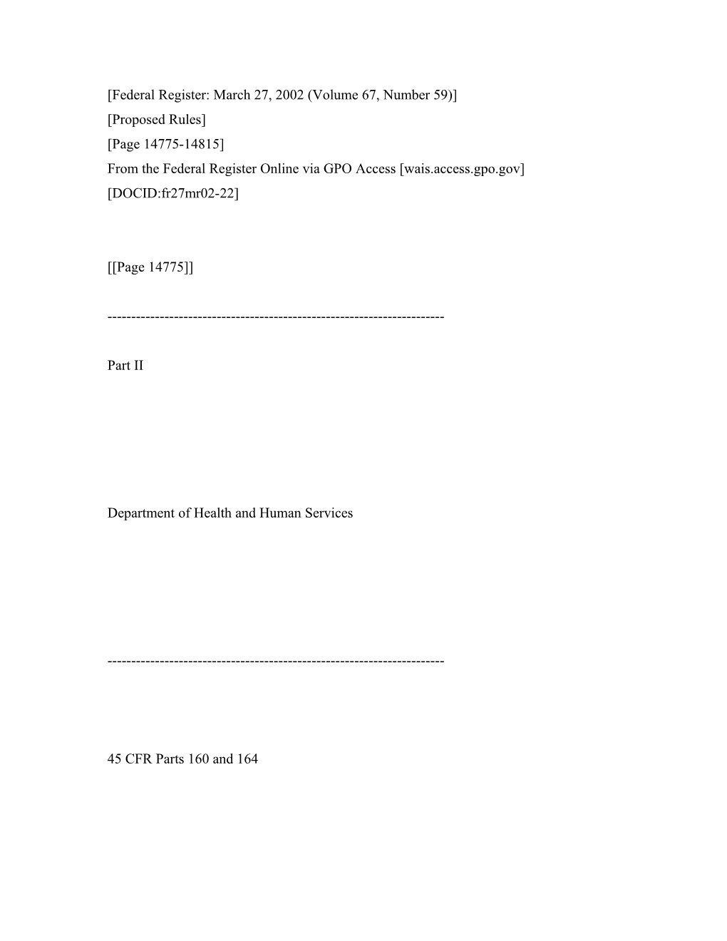 Federal Register: March 27, 2002 (Volume 67, Number 59)