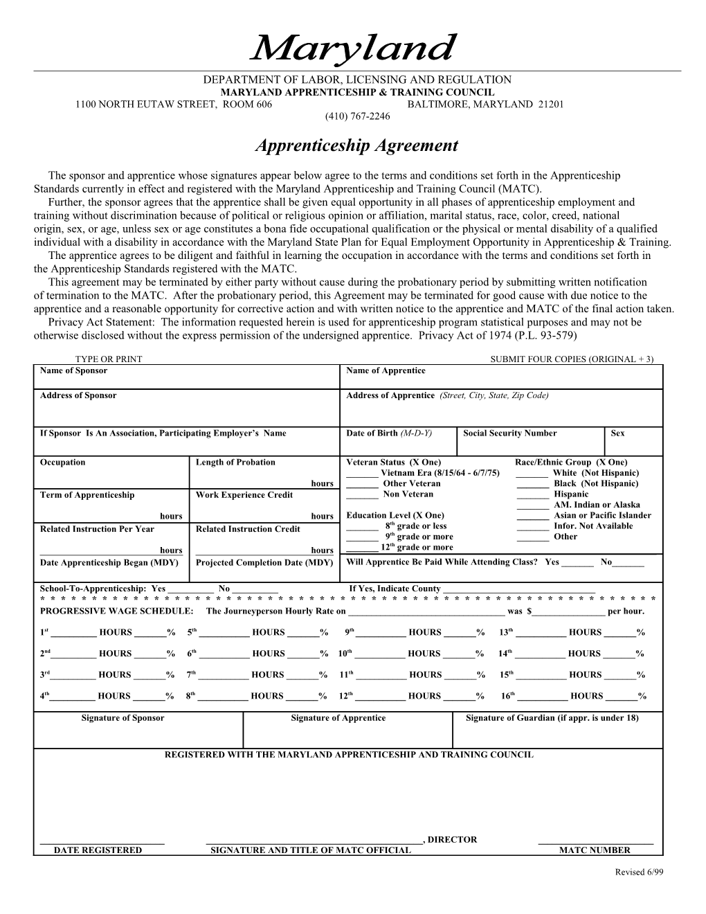 Department of Labor, Licensing and Regulation s1