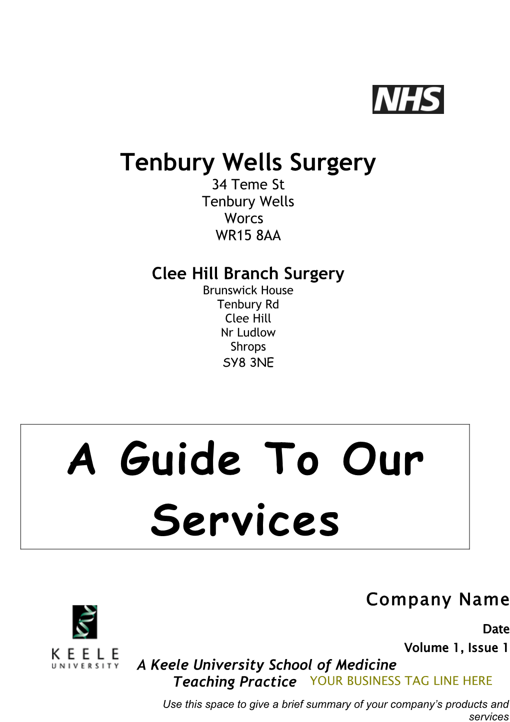 Tenbury Wells Surgery