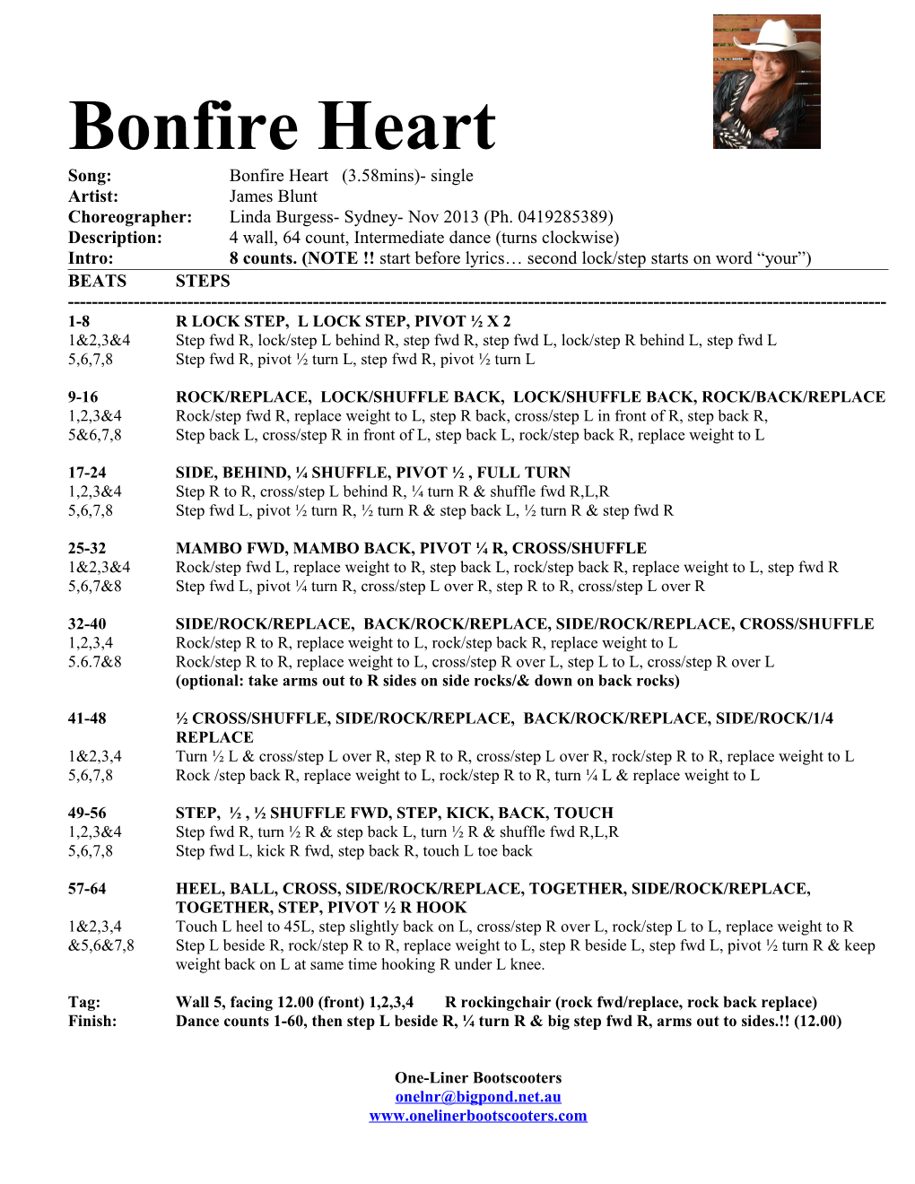 Song: Bonfire Heart (3.58Mins)- Single