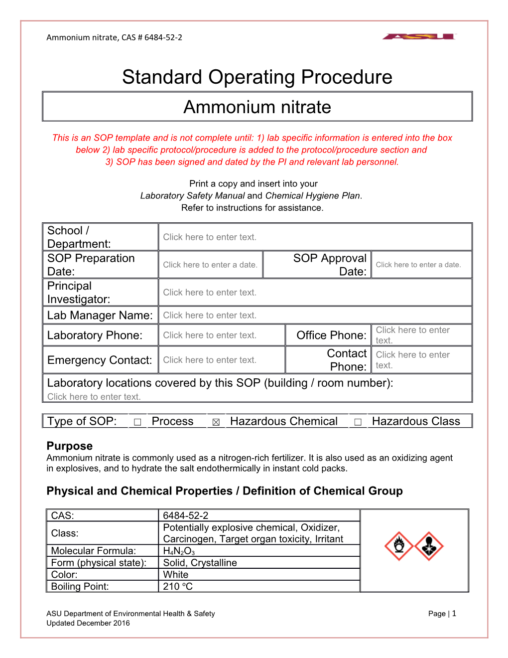 Physical and Chemical Properties / Definition of Chemical Group s1