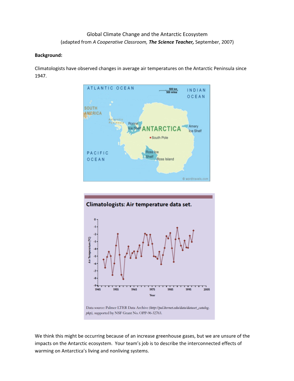 Global Climate Change and the Antarctic Ecosystem