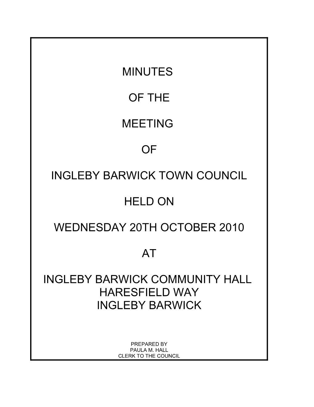 Ingleby Barwick Town Council