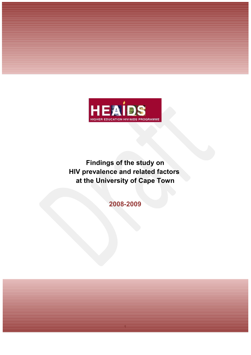 Published By: Higher Education HIV and AIDS Programme