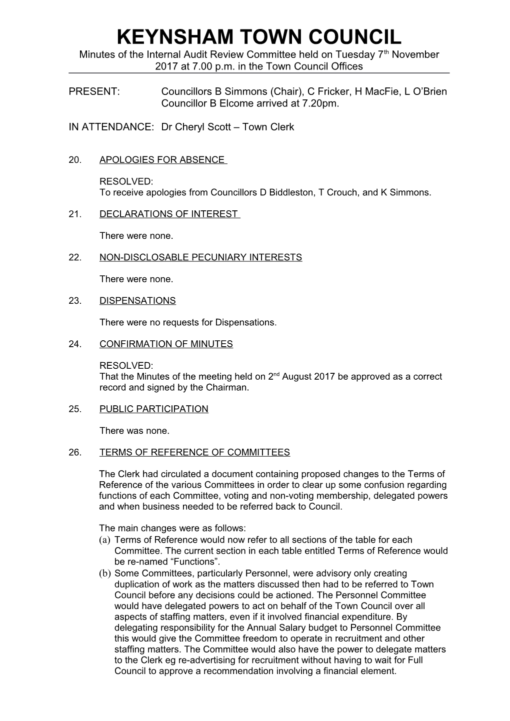 Keynsham Town Council s4