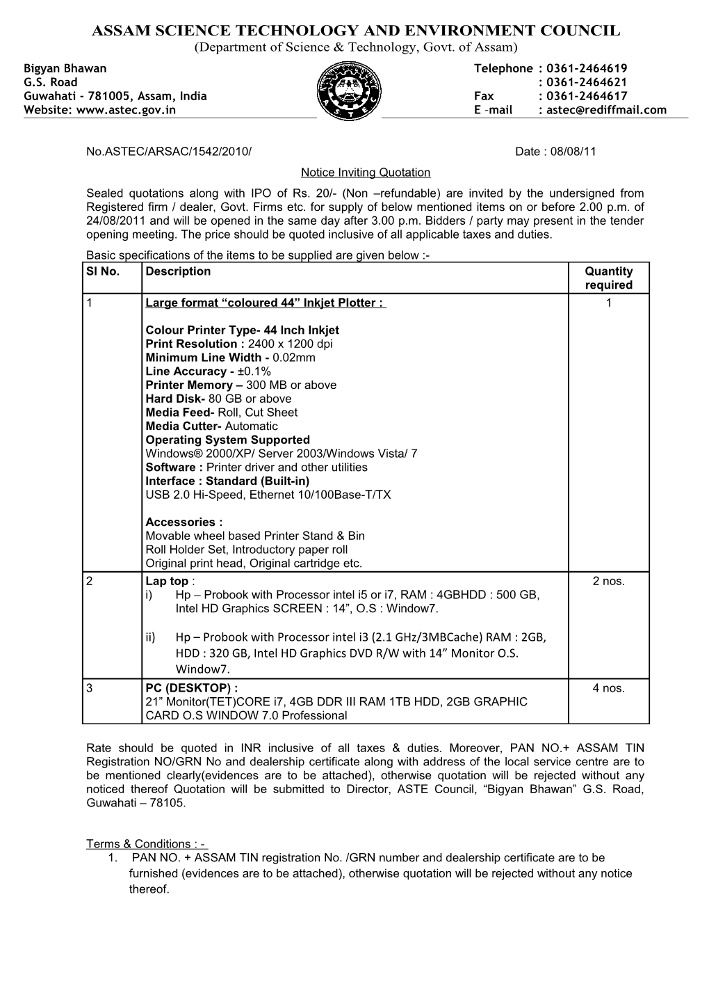 Assam Science Technology and Environment Council