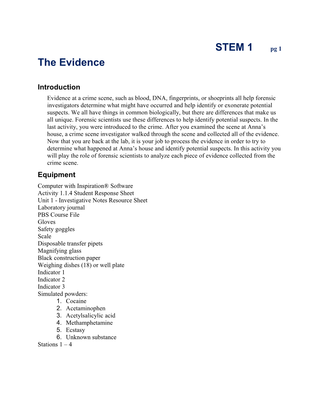 Evidence at a Crime Scene, Such As Blood, DNA, Fingerprints, Or Shoeprints All Help Forensic