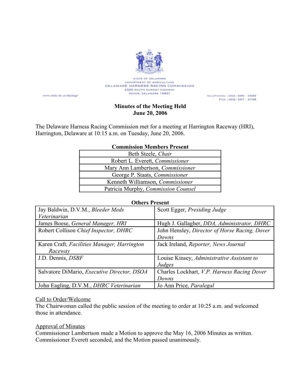 Minutes of the Meeting Held s1