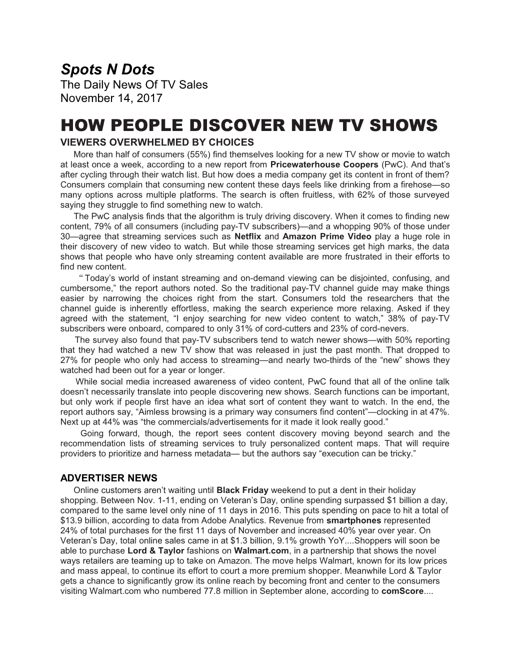 How People Discover New Tv Shows