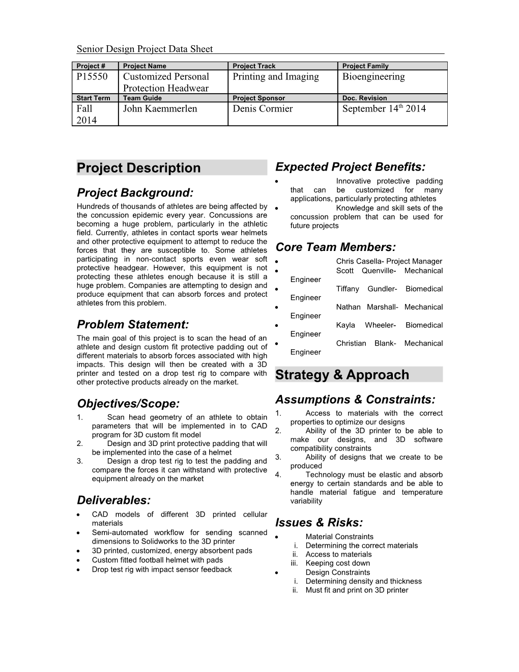 Project Description