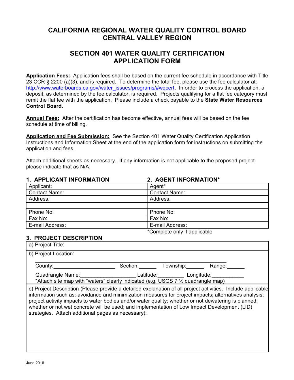 California Regional Water Quality Control Board s40