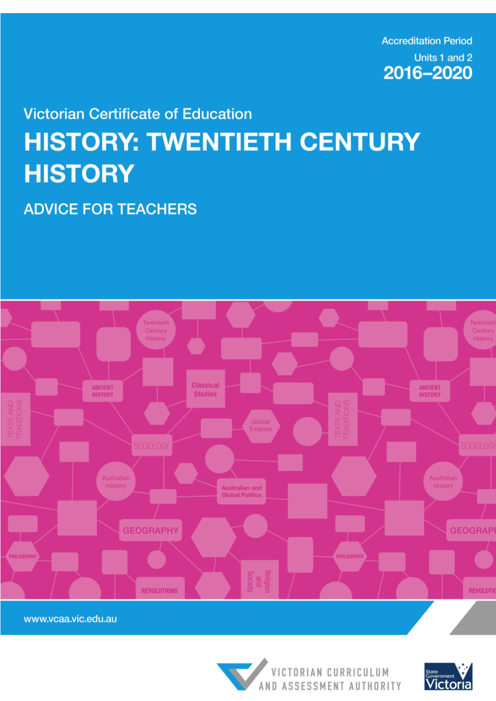 VCE Twentieth Century History 2016 2020