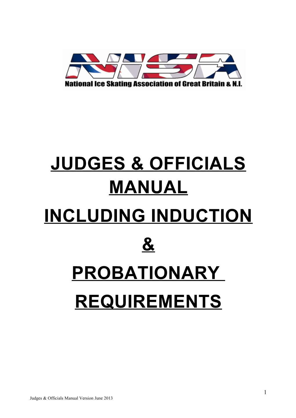 Judges & Officials Manual