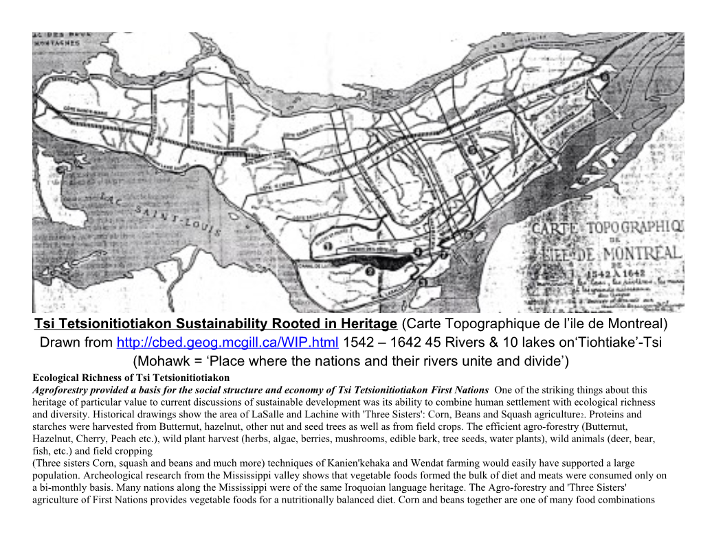 Ecological Richness of Tsi Tetsionitiotiakon