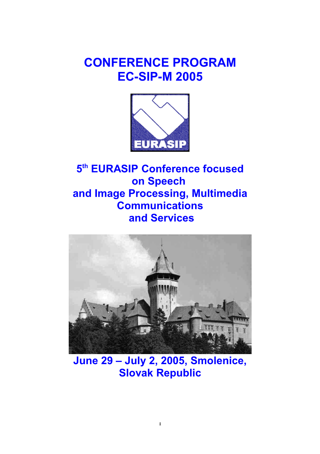 Ec-Sip-M 2005 General Information