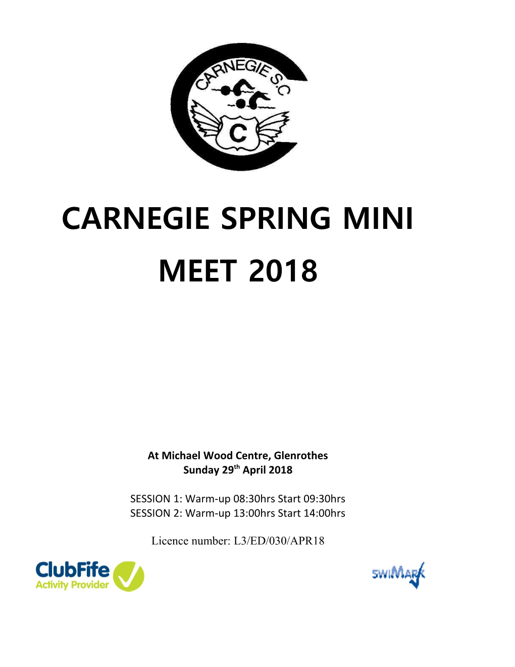 Carnegie Spring Mini Meet 2018