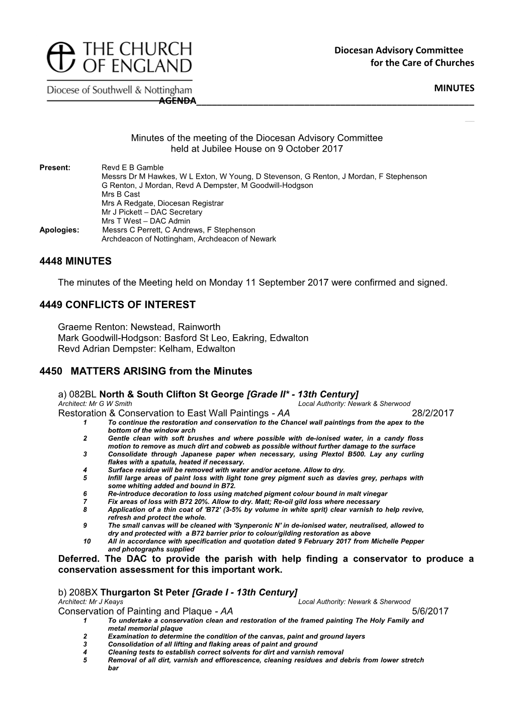 Care of Churches and Ecclesiastical Jurisdiction Measure 1991 s1