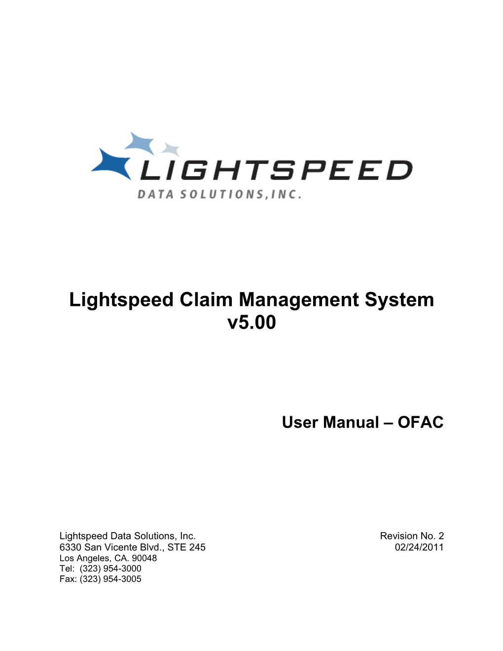 LCMS User Manual