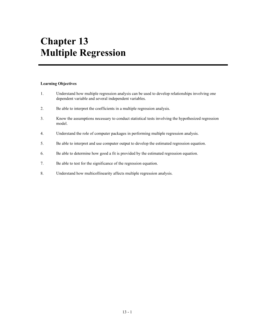 Multiple Regression s1