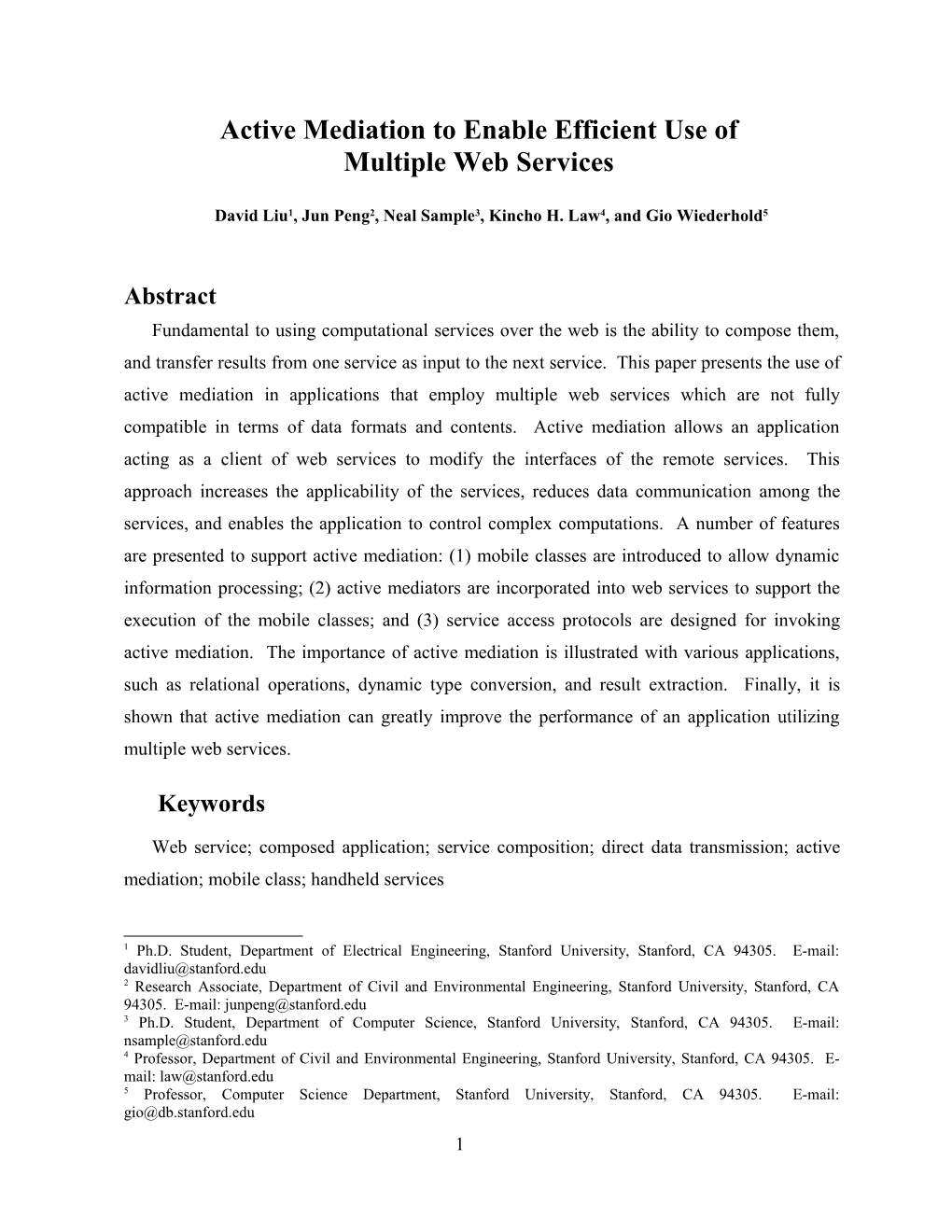 Active Security Mediation System