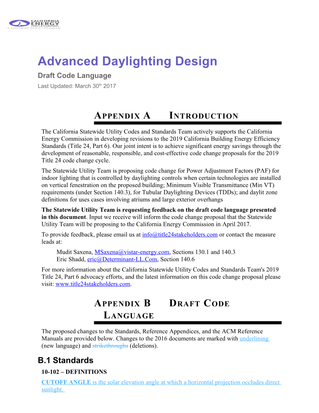 Advanced Daylighting Design