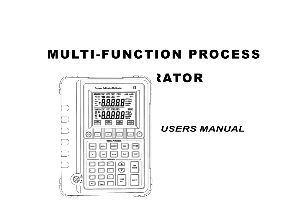 Multi-Function Process Calibrator