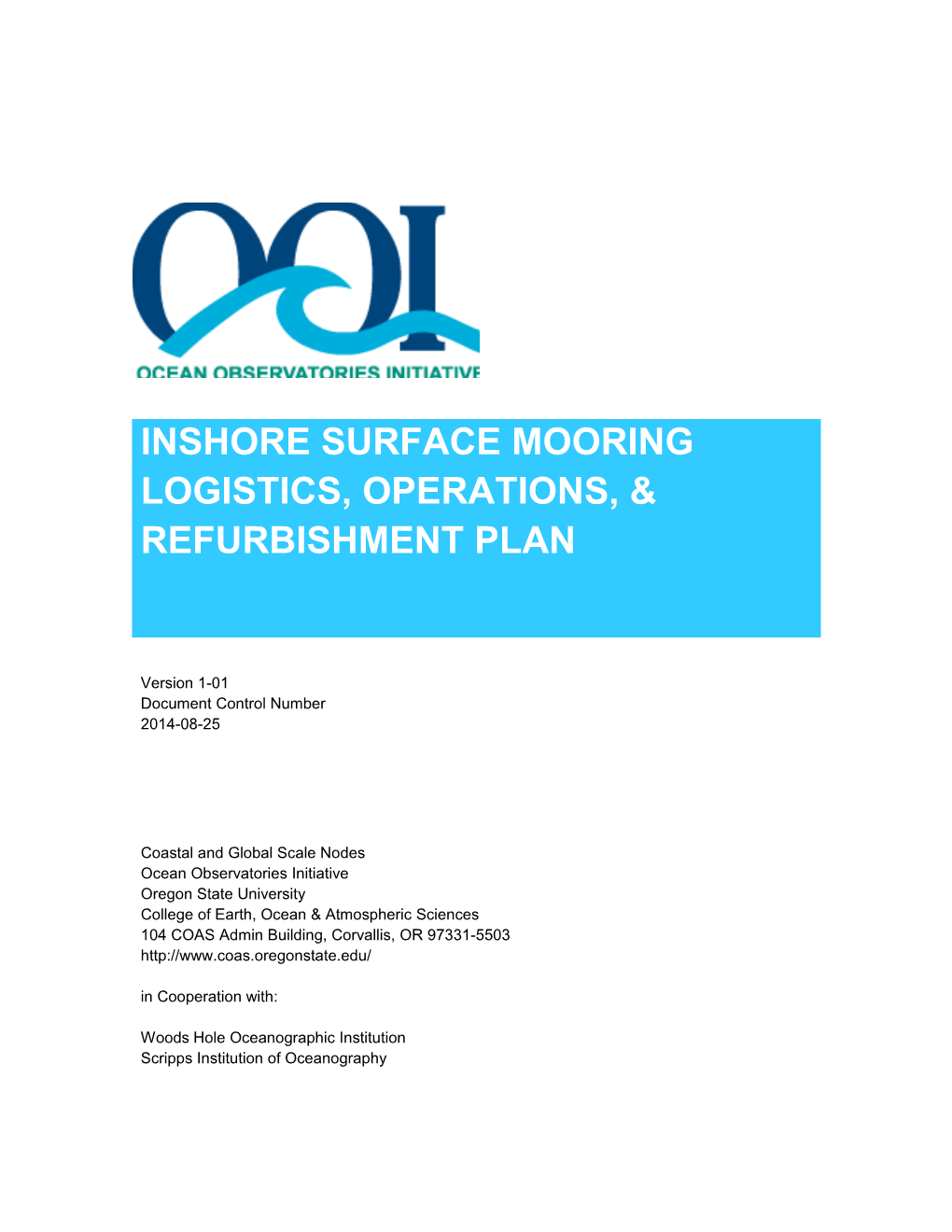 Endurance ISSM LOR Plan