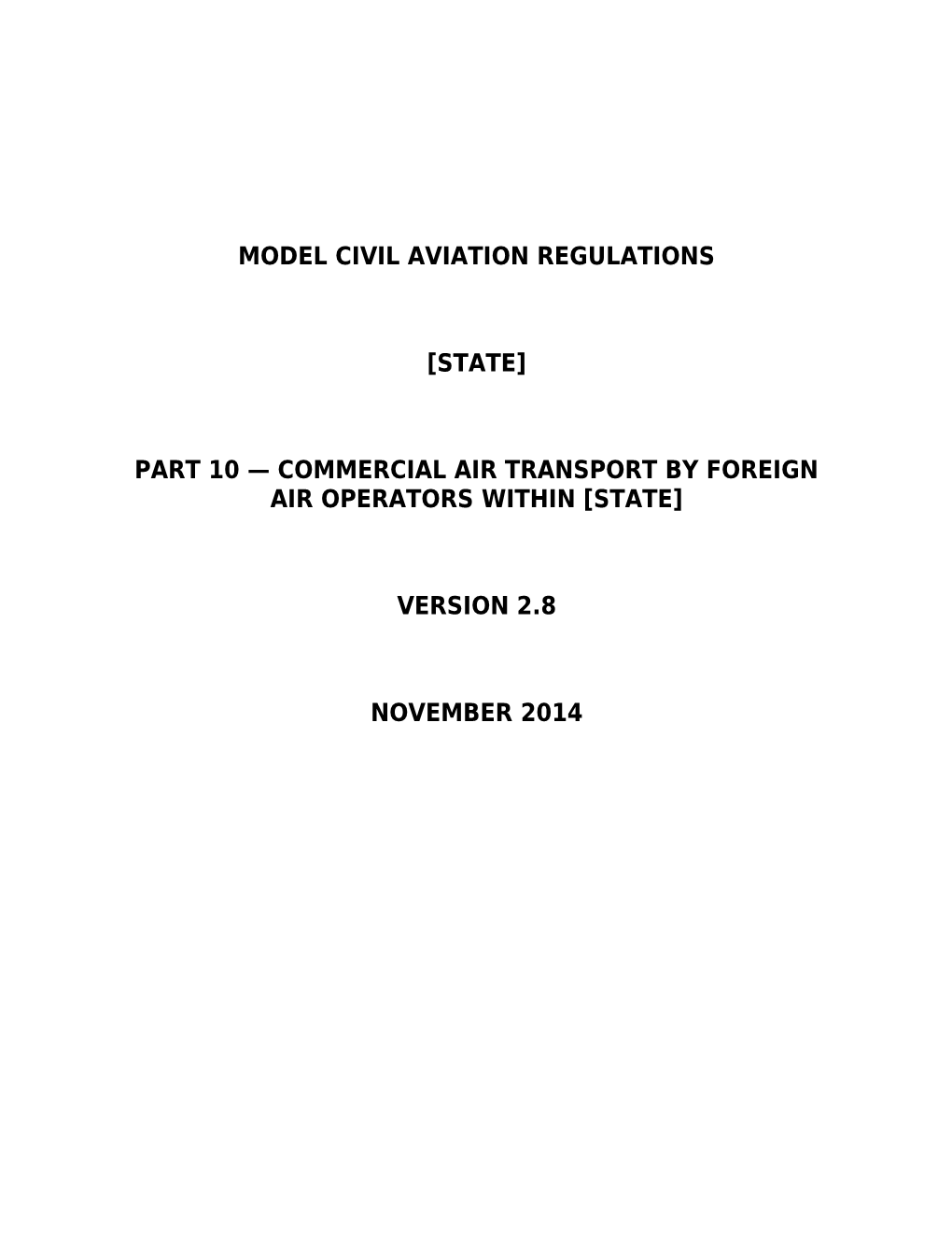 Civil Aviation Safety Act