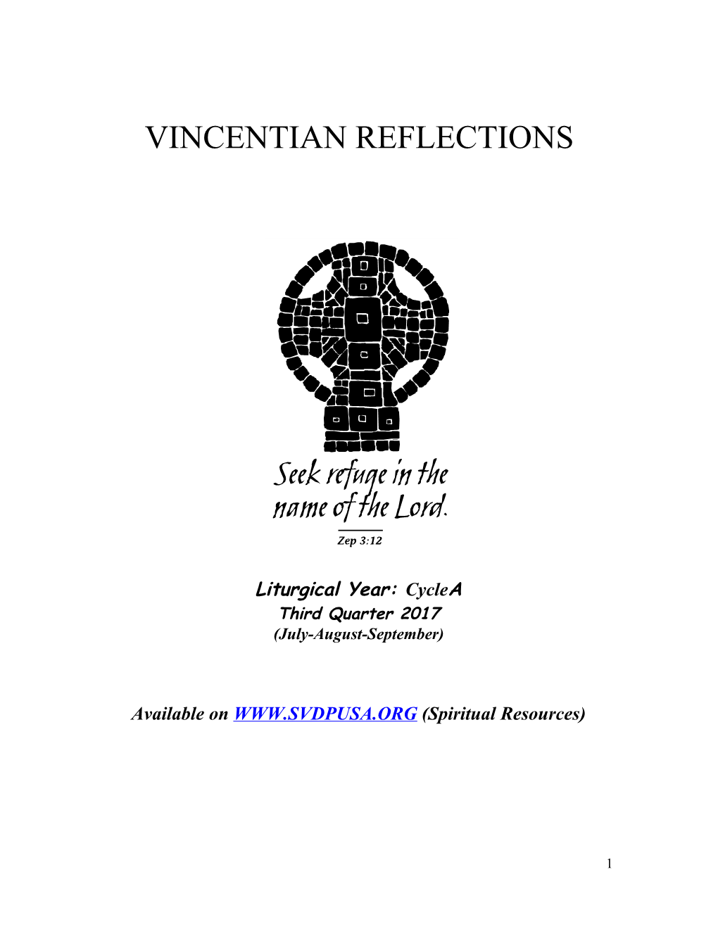 Vincentian Reflections