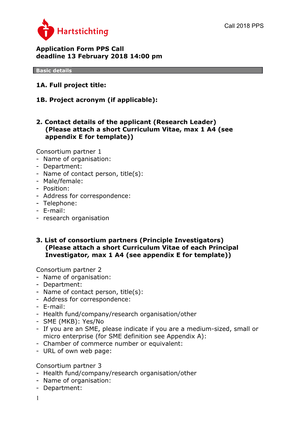 Registration Form (Basic Details)