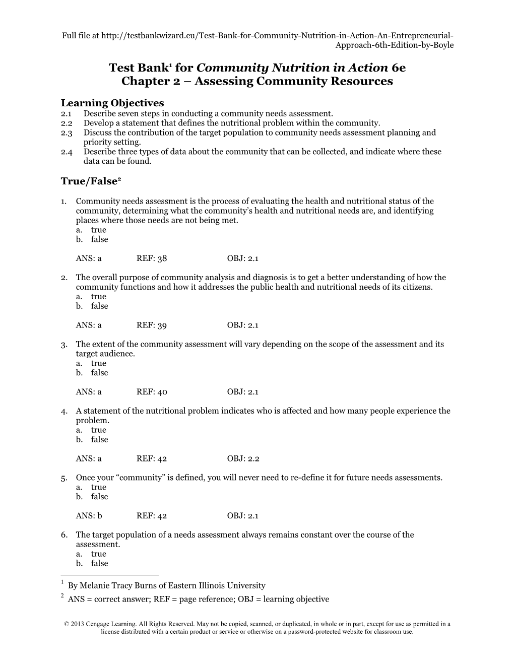 Chapter 2 Assessing Community Resources