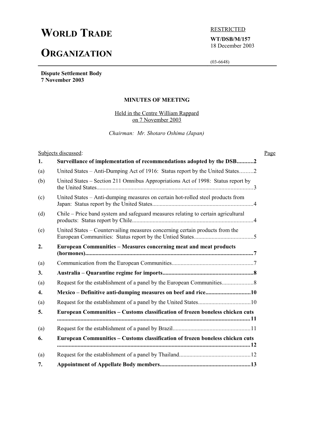 Minutes of Meeting s21