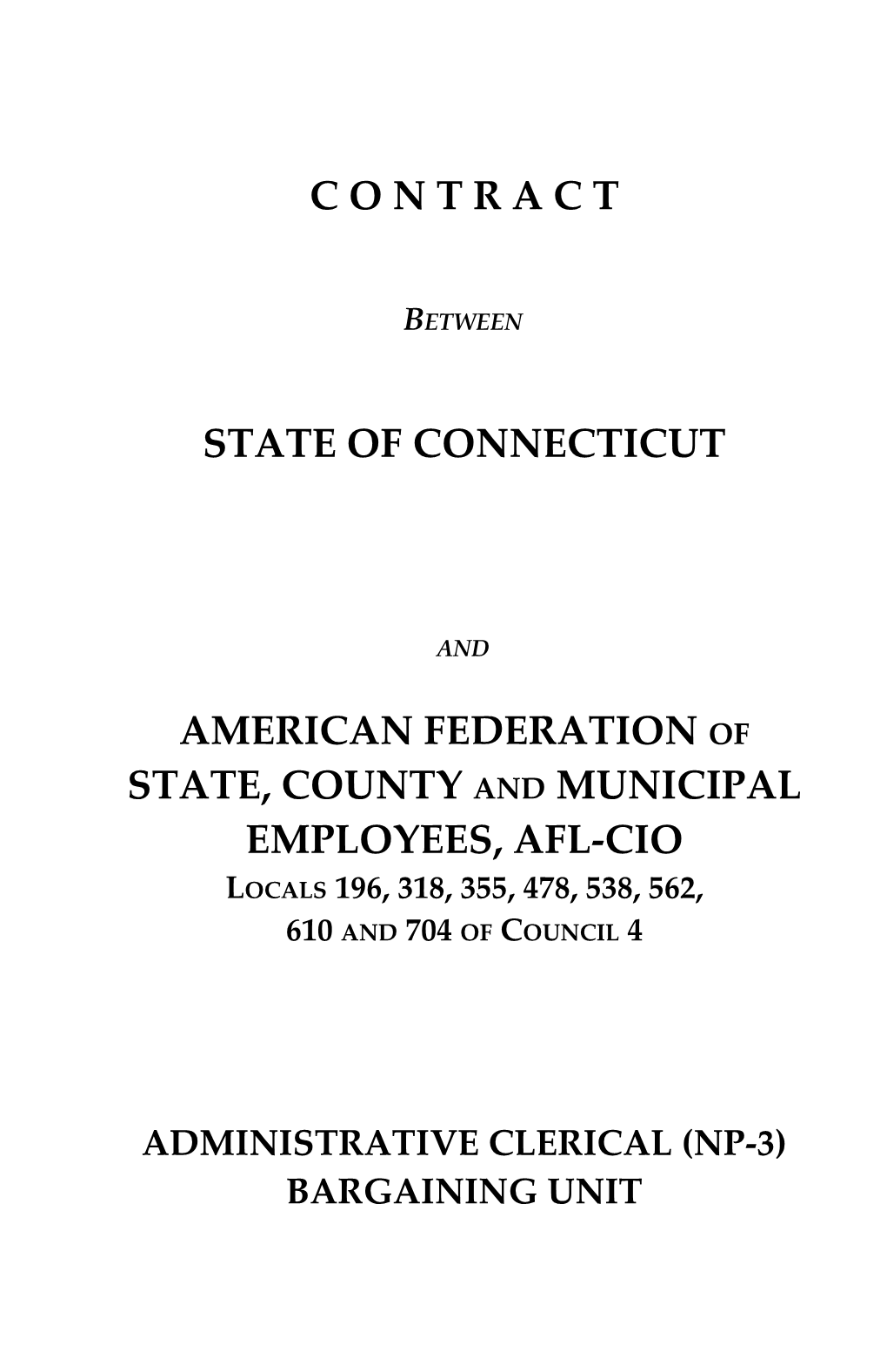 AMERICAN FEDERATION of STATE, COUNTY and MUNICIPAL EMPLOYEES, AFL-CIO