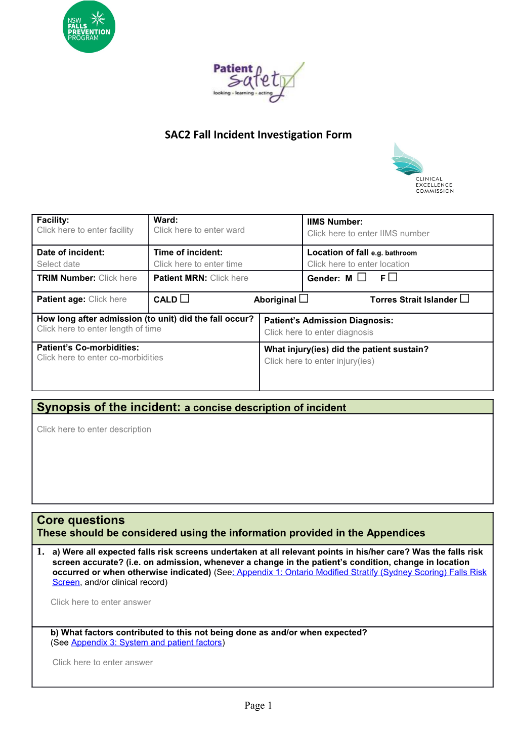 *Note: the Recommended Actions May Be Relevant to More Than One Issue Identified ( Summary