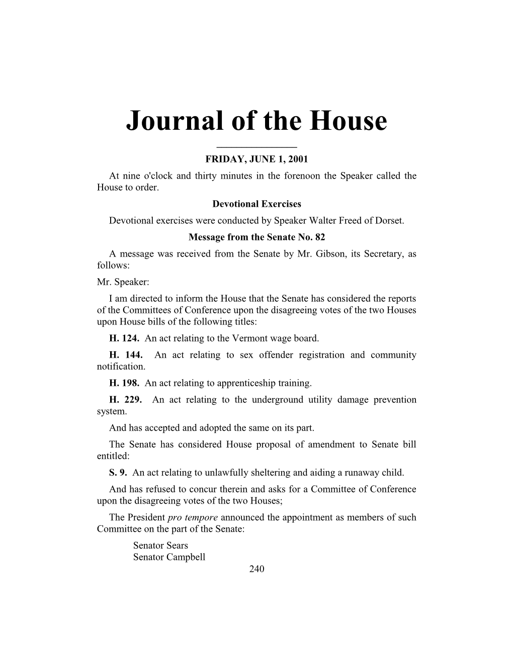 Journal of the House s2