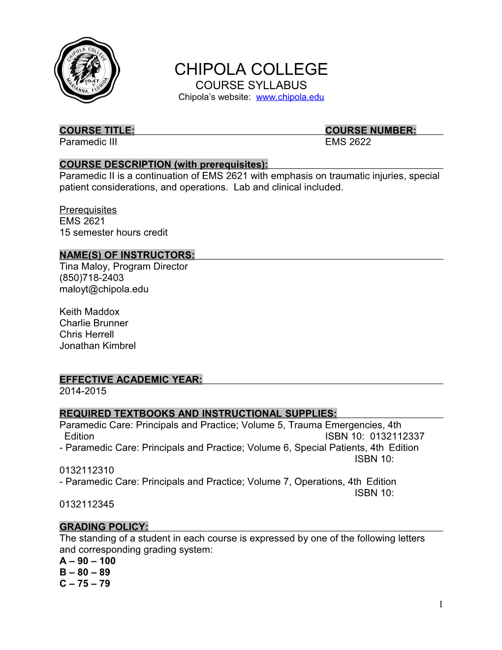 Course Title: Course Number s3