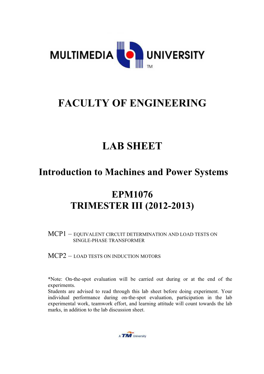 Introduction to Machines and Power Systems