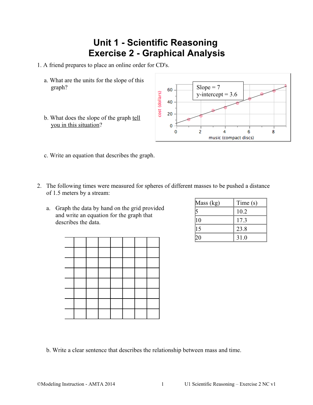 Scientific Methods Worksheet 3