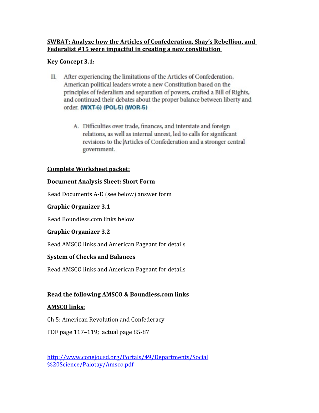 Document Analysis Sheet: Short Form