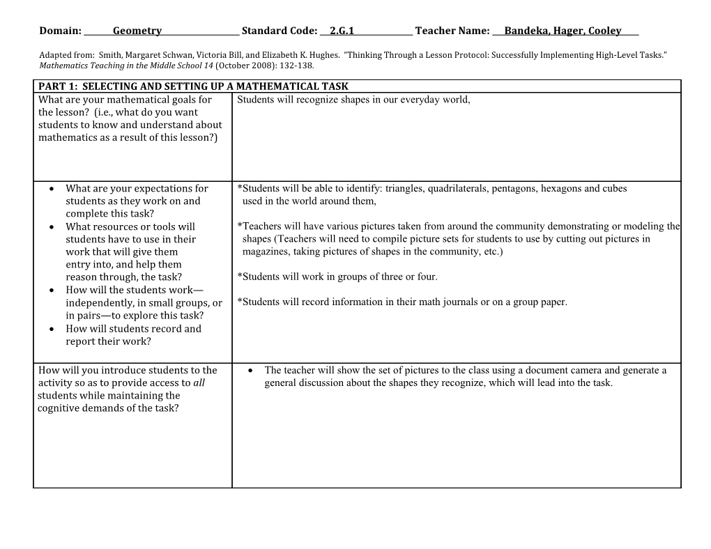 Thinking Through a Lesson Protocol (TTLP) Template s25